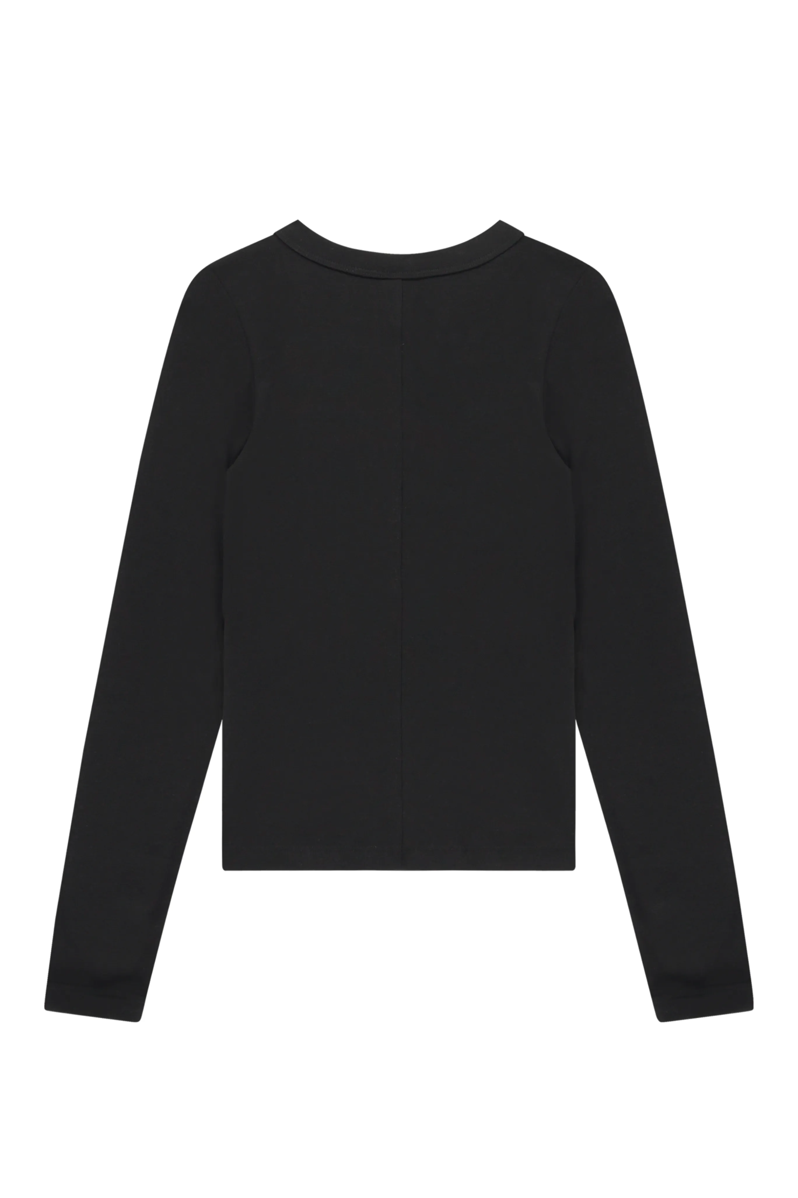 Max Tee in Black Buttery Soft Feel ReinforcedShoulderConstruction