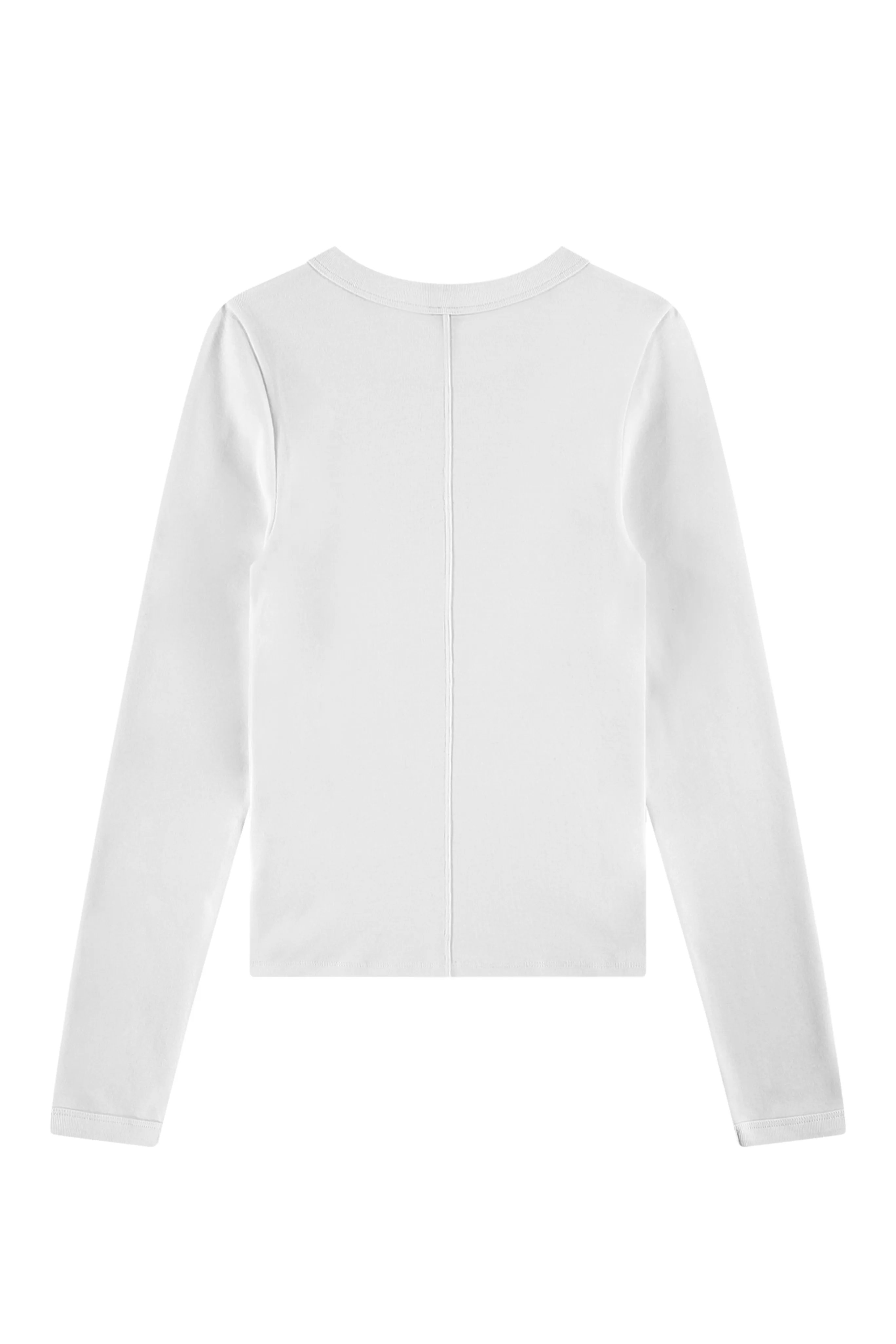 Ventilation Panel LongSleeve Max Tee in White