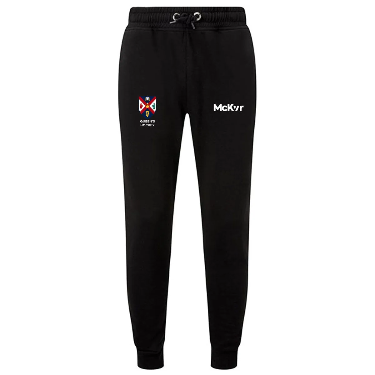 Mc Keever Queens Hockey Fitted Jogger Pants - Adult - Black
