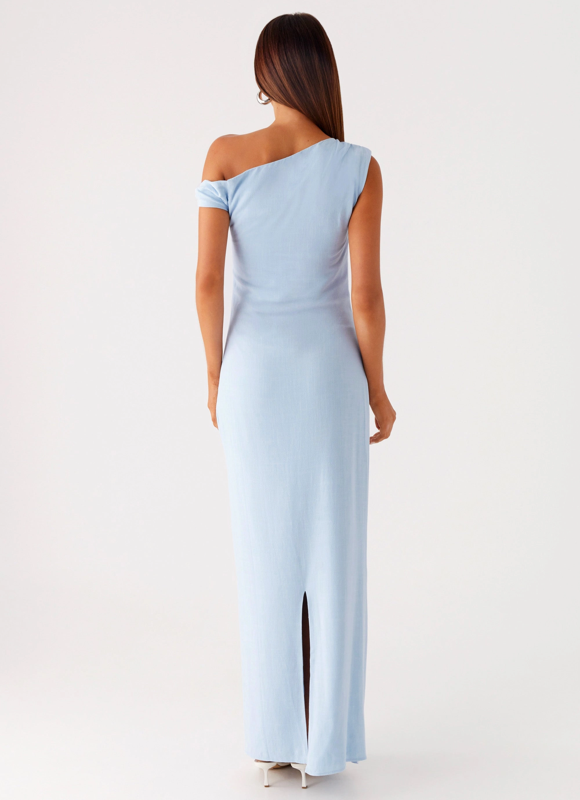 Mckenna Maxi Dress - Blue Playful design piece