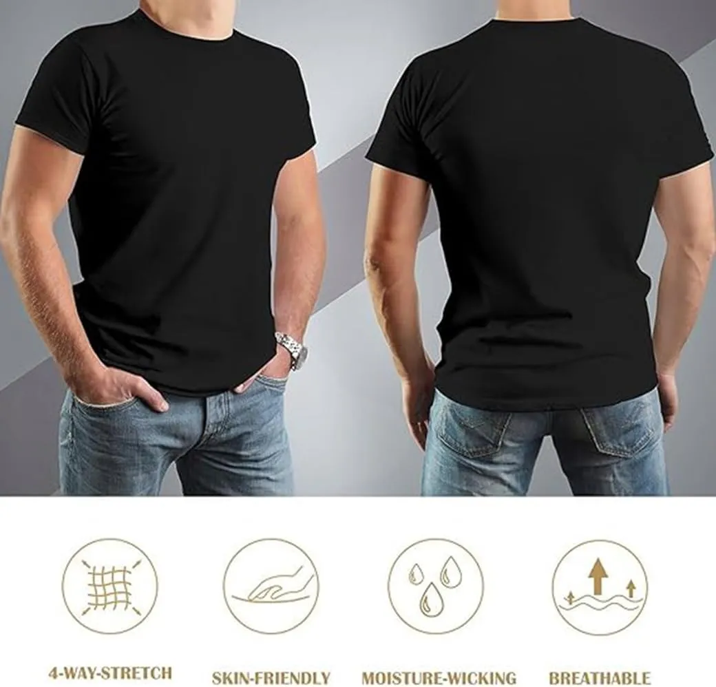 Mens Batushka Premudrost Short Sleeve Crewneck Top Sweatshirt Short Sleeve T-Shirt Black
