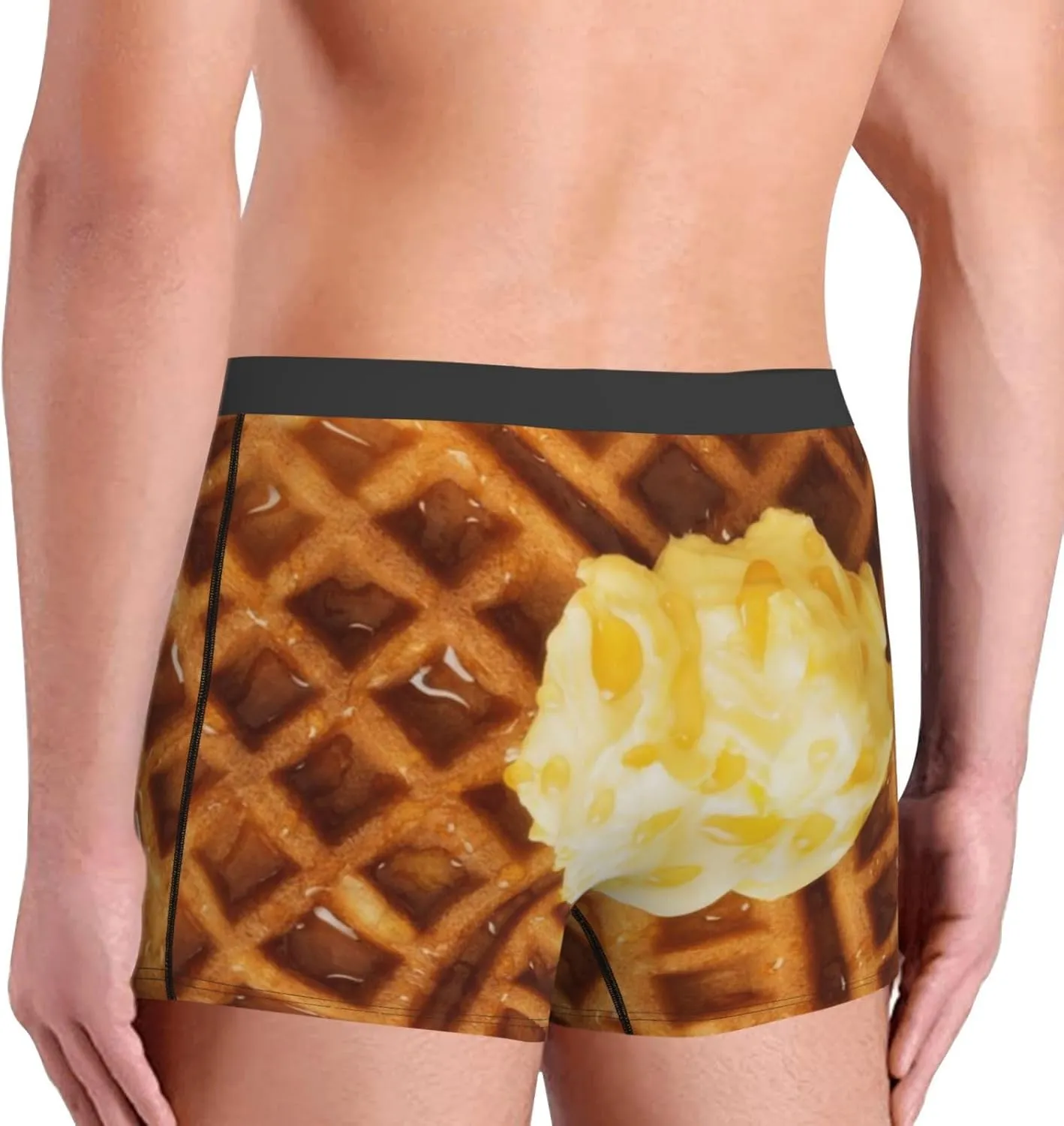Mens Boxer Briefs Comfortable Breathable Underwear (Onion,)