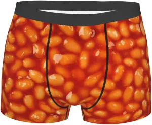 Mens Boxer Briefs Comfortable Breathable Underwear (Onion,)