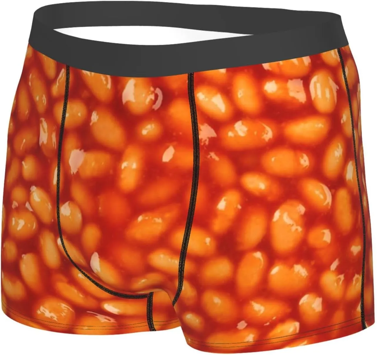 Mens Boxer Briefs Comfortable Breathable Underwear (Onion,)