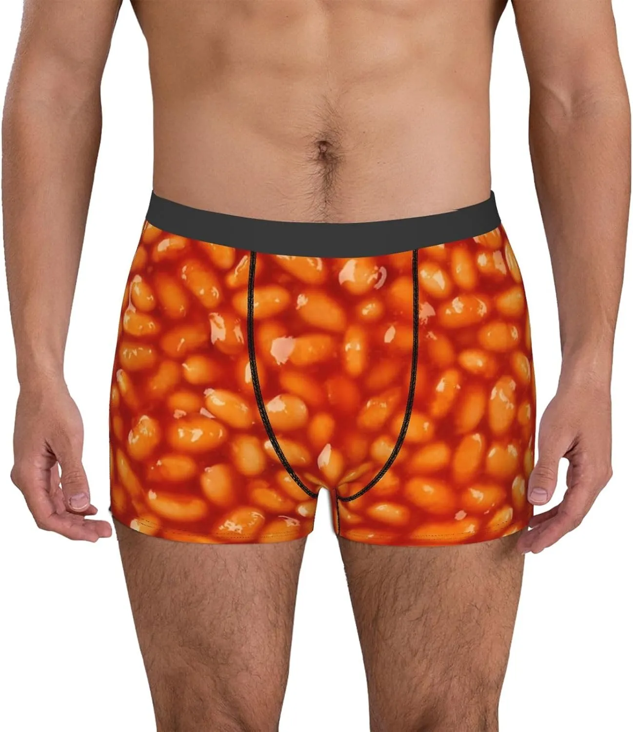 Mens Boxer Briefs Comfortable Breathable Underwear (Onion,)