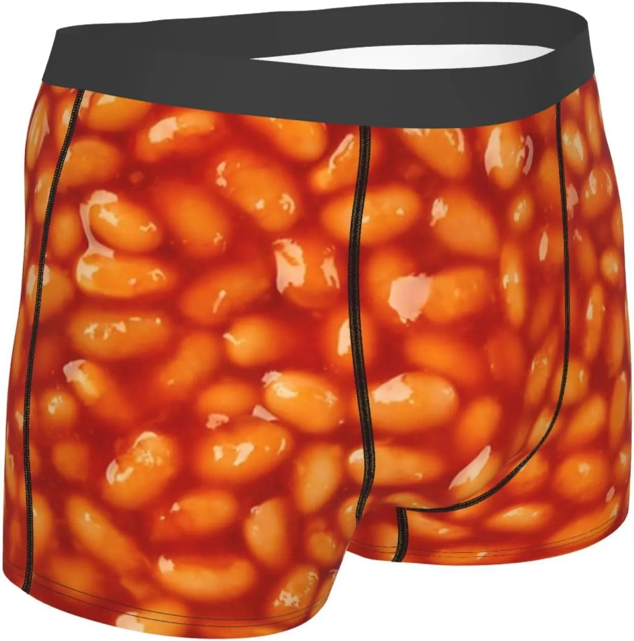 Mens Boxer Briefs Comfortable Breathable Underwear (Onion,)