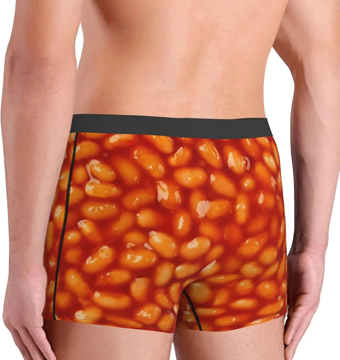Mens Boxer Briefs Comfortable Breathable Underwear (Onion,)