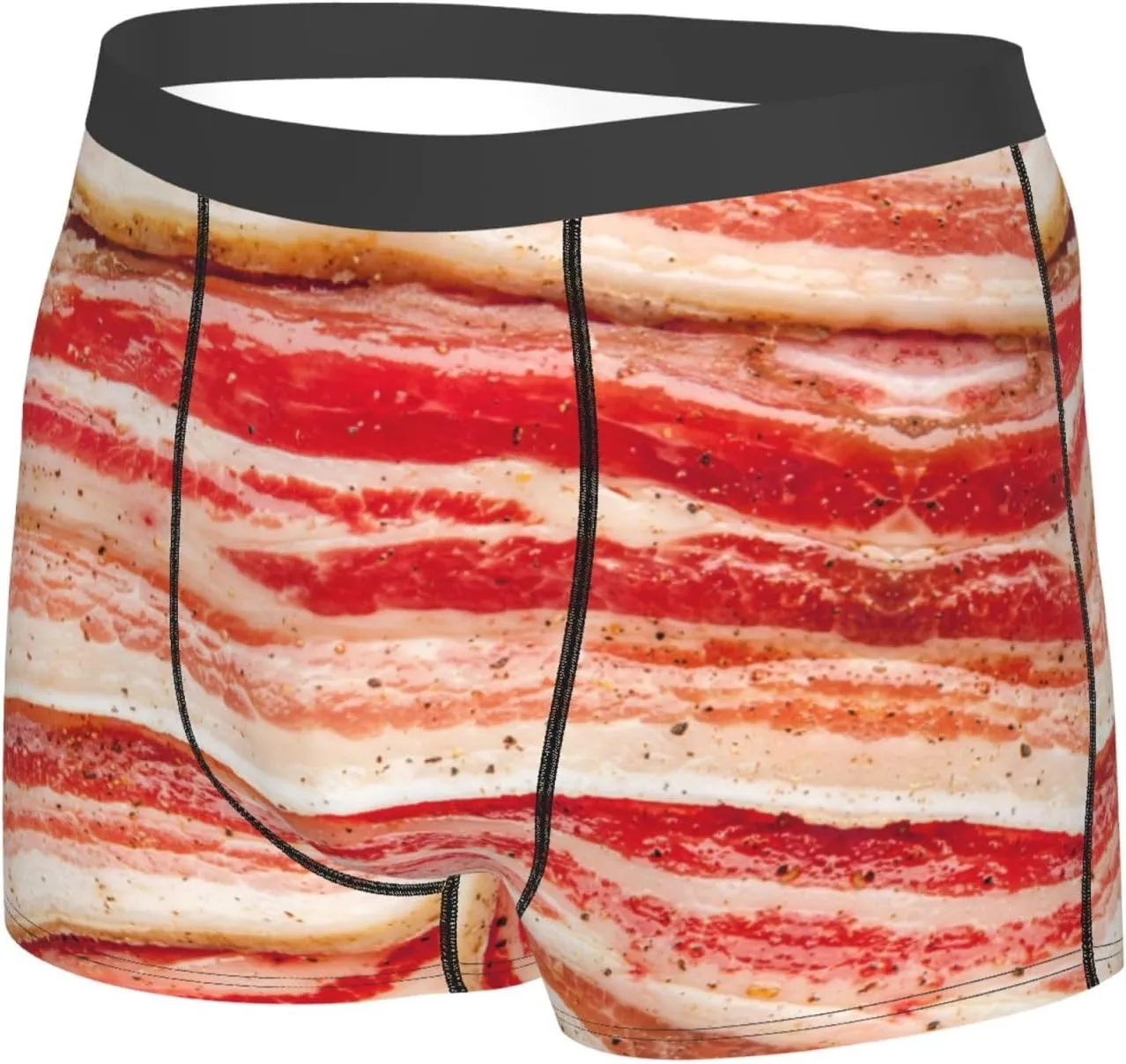 Mens Boxer Briefs Comfortable Breathable Underwear (Onion,)