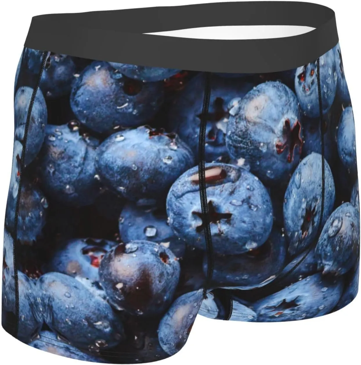 Mens Boxer Briefs Comfortable Breathable Underwear (Onion,)
