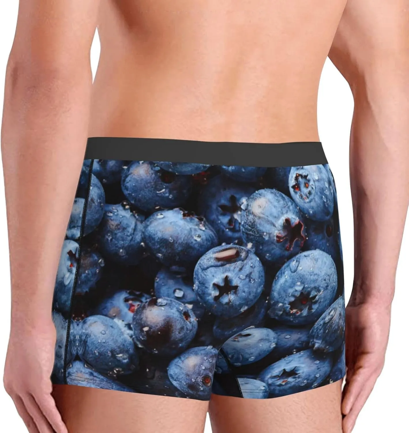 Mens Boxer Briefs Comfortable Breathable Underwear (Onion,)