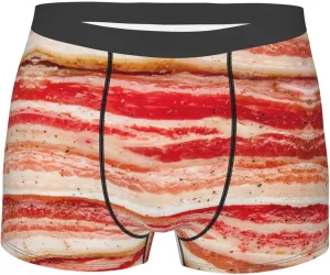 Mens Boxer Briefs Comfortable Breathable Underwear (Onion,)