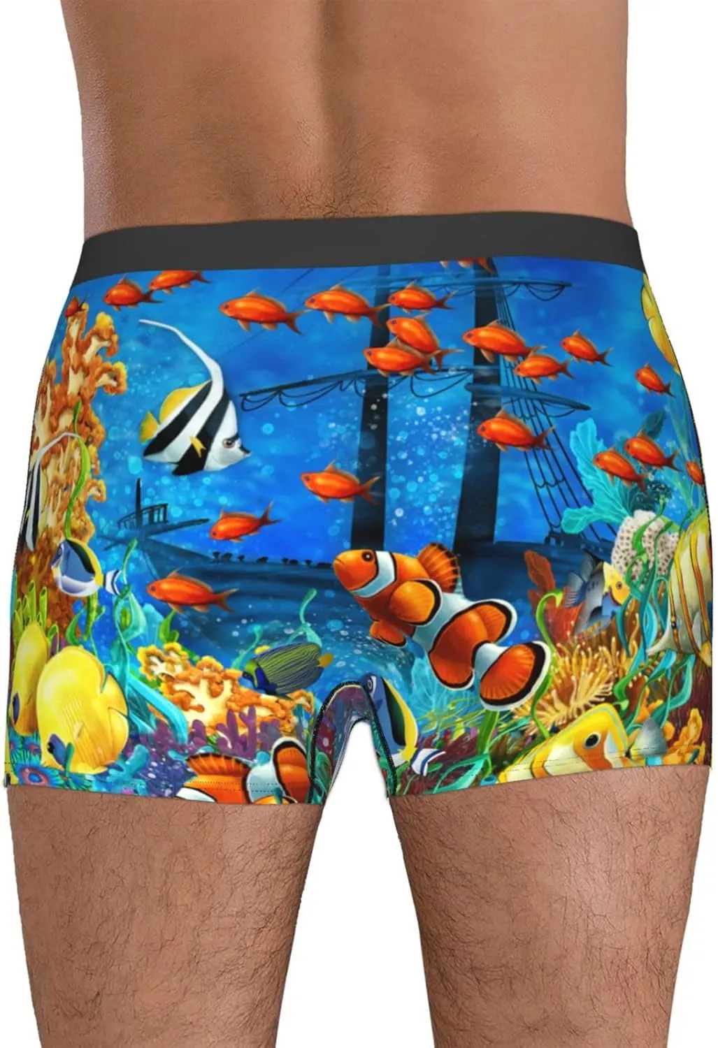 Men'S Boxer Briefs Soft Breathable Stretch Underwear