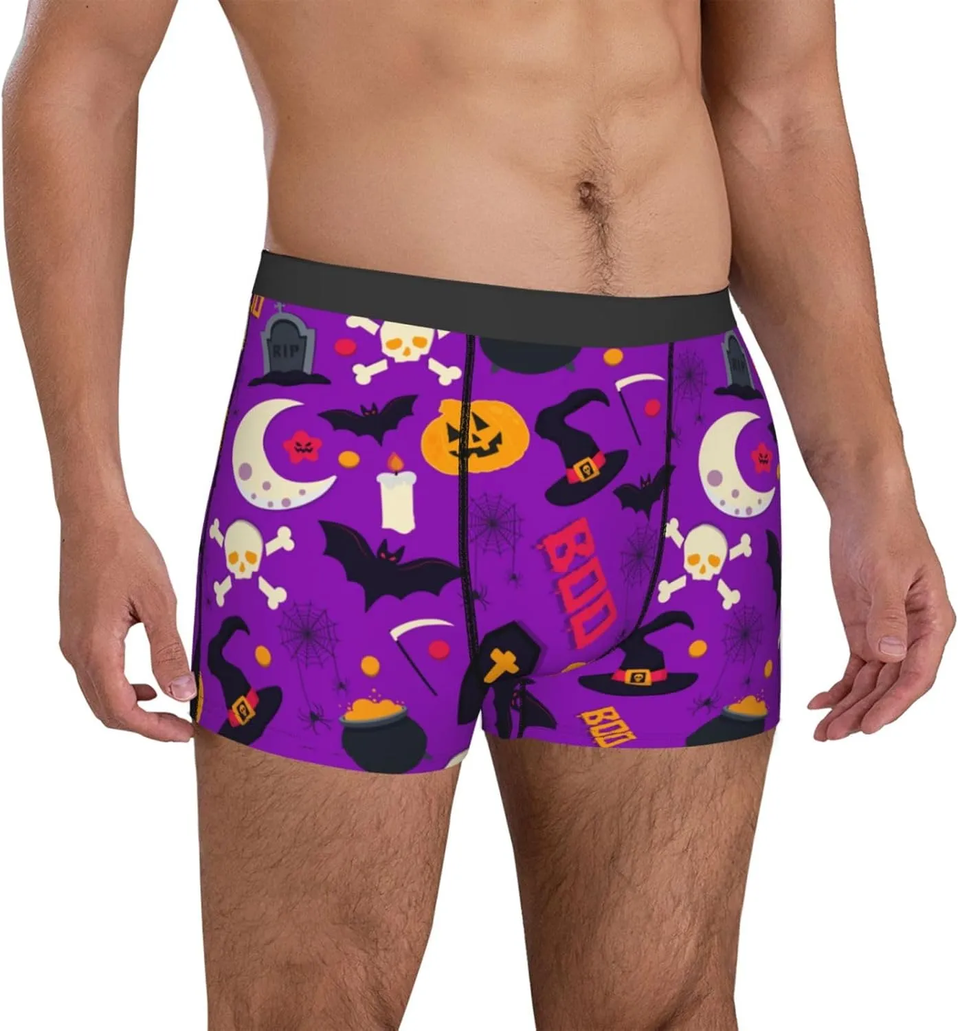 Men'S Boxer Briefs Soft Breathable Stretch Underwear