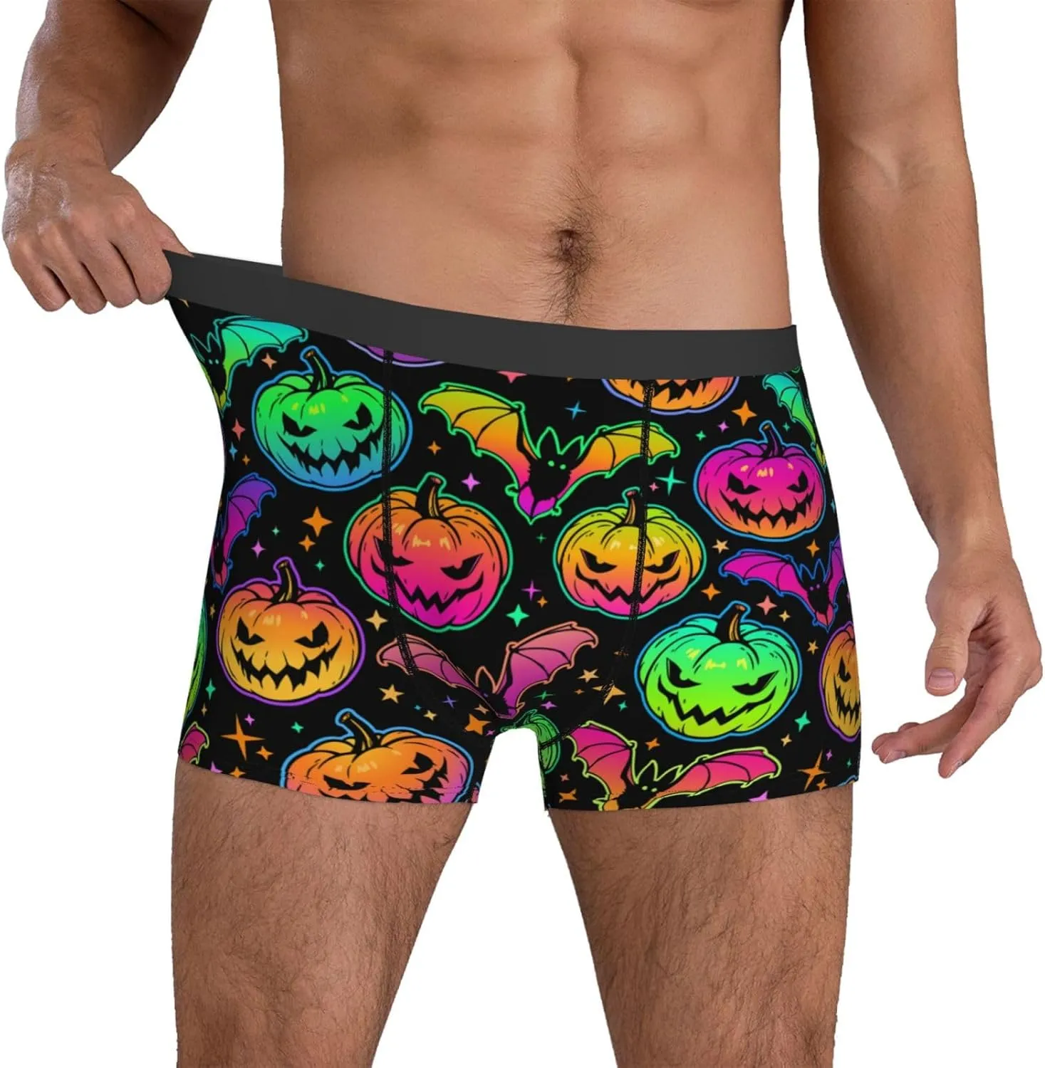 Men'S Boxer Briefs Soft Breathable Stretch Underwear
