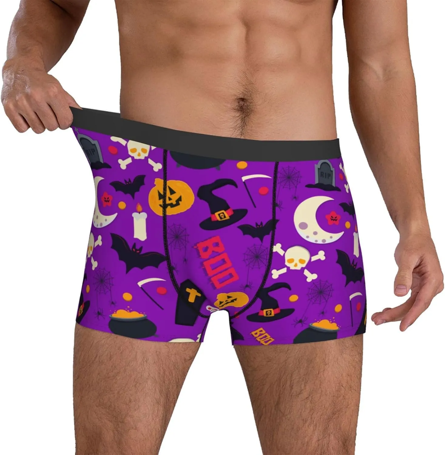 Men'S Boxer Briefs Soft Breathable Stretch Underwear