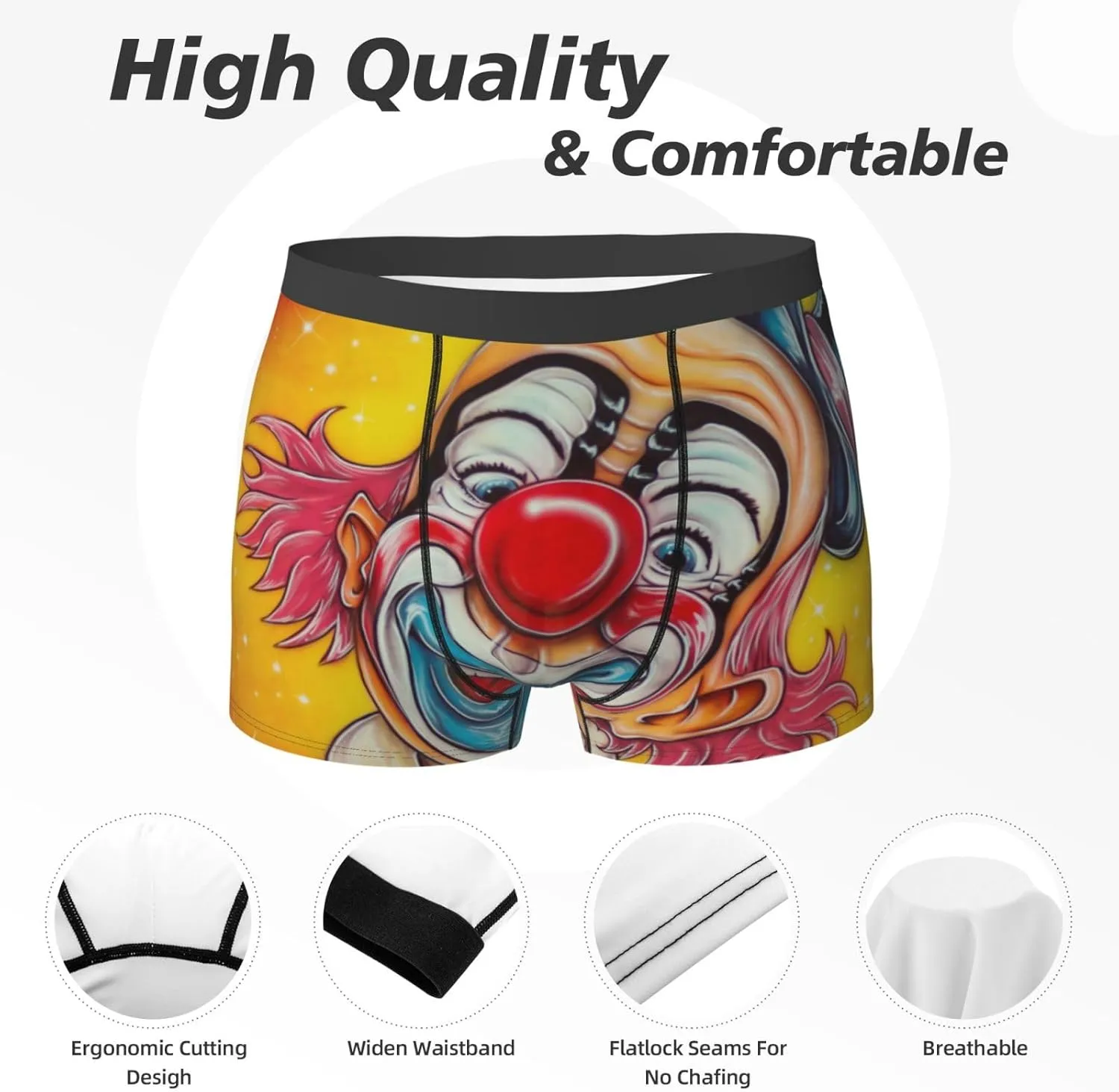 Men'S Boxer Briefs Soft Breathable Stretch Underwear