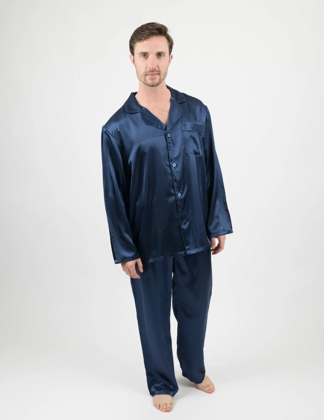Men's Clearance Satin Pajamas