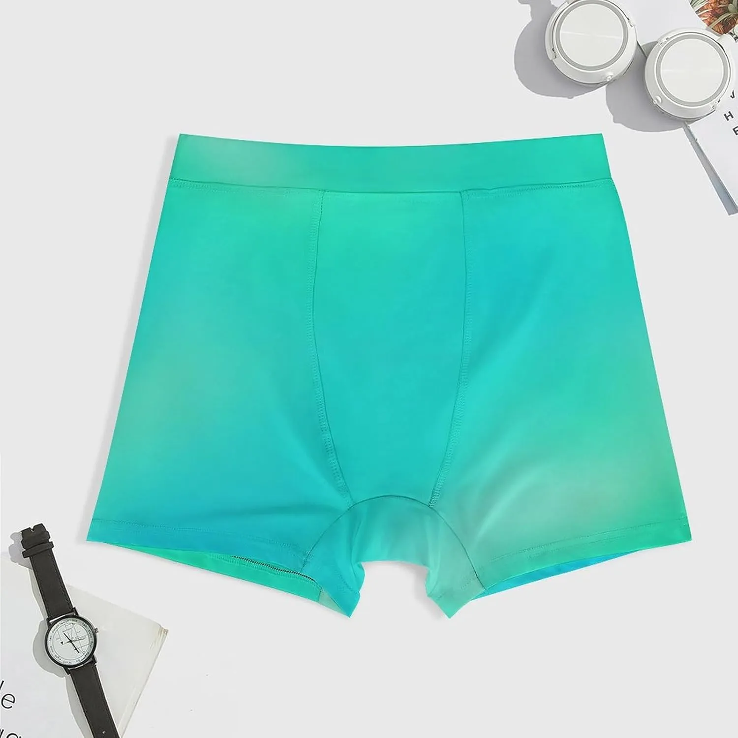 Men's Comfortable Underwear, Moisture Wicking & Breathable Boxer Briefs