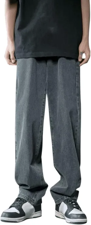 Men's Cotton Jeans Straight Leg Stretch Men's Slim Fit Skinny Stretch Comfy Denim Jeans Pants Men's Comfort Stretch Jeans