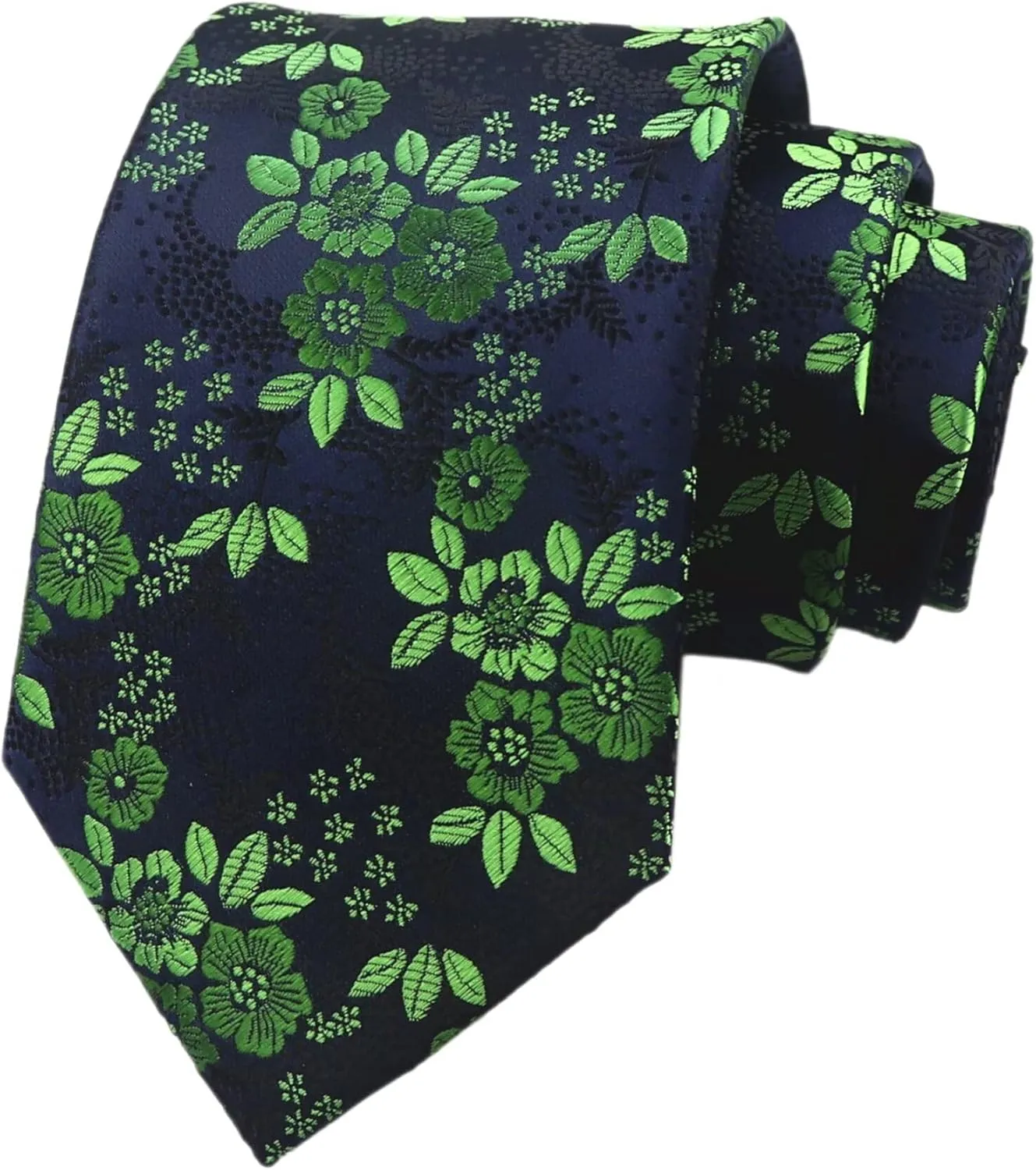 Men's Floral Wedding Ties Cravat Jacquard Luxury Business Neckties for Groomsmen