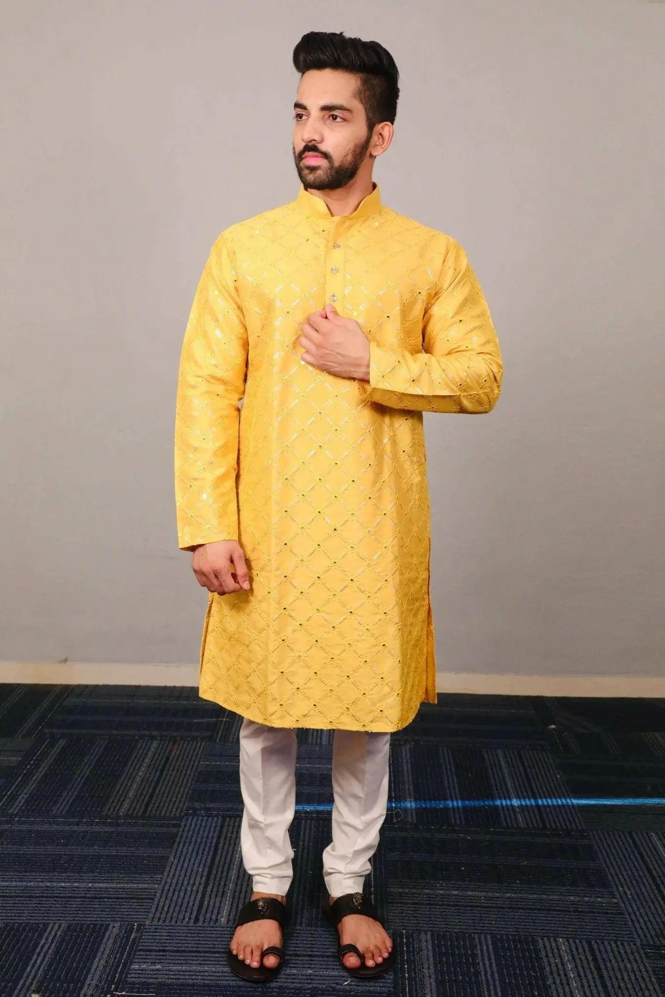 Men's  Kurta Pajama Set