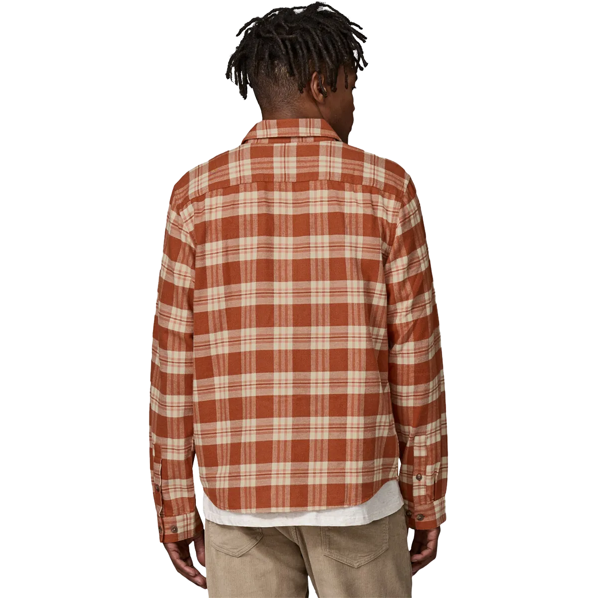 Men's Long-Sleeved Lightweight Fjord Flannel Shirt