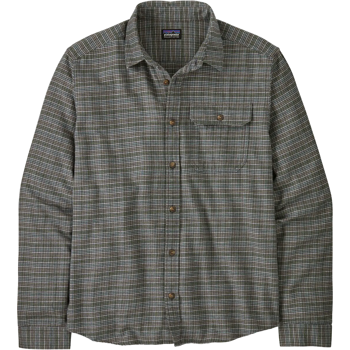 Men's Long-Sleeved Lightweight Fjord Flannel Shirt