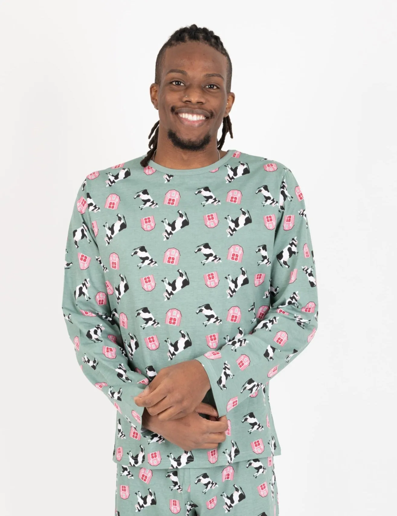Men's Loose Fit Animal Pajamas