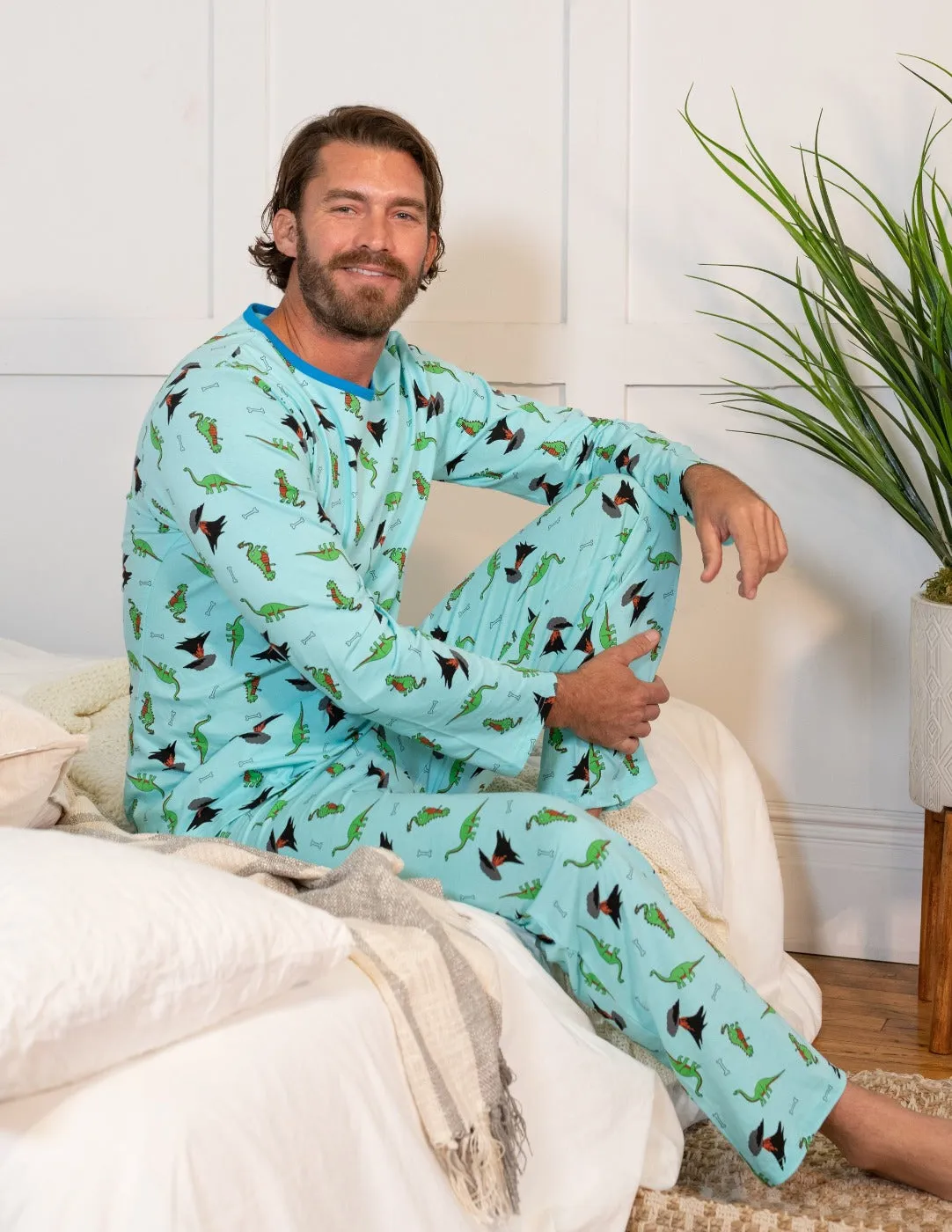Men's Loose Fit Animal Pajamas