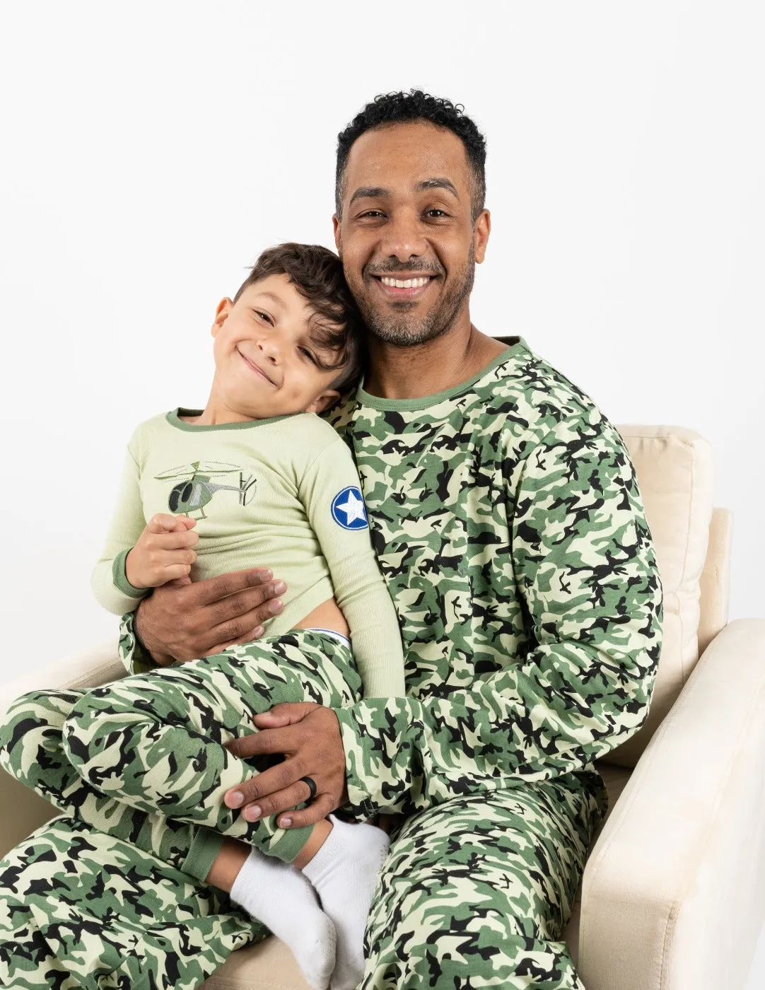 Men's Loose Fit Camouflage Pajamas