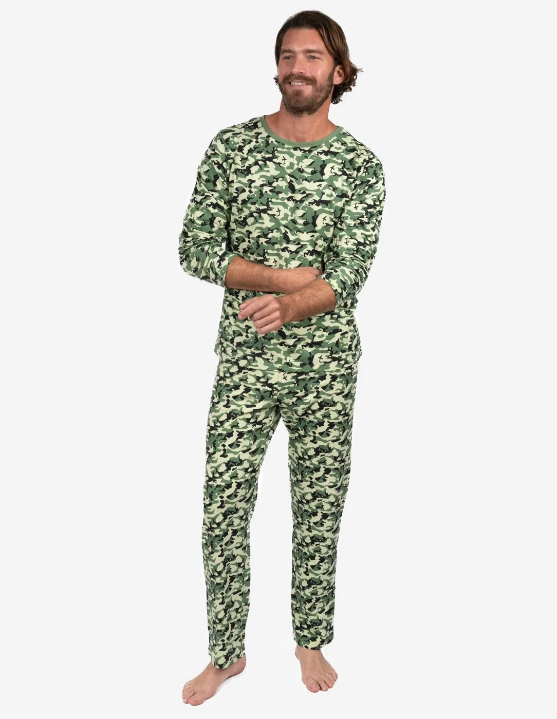 Men's Loose Fit Cotton Pajamas