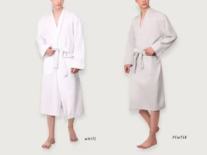 Men's Organic Waffle Weave Bathrobes (2 Colors)
