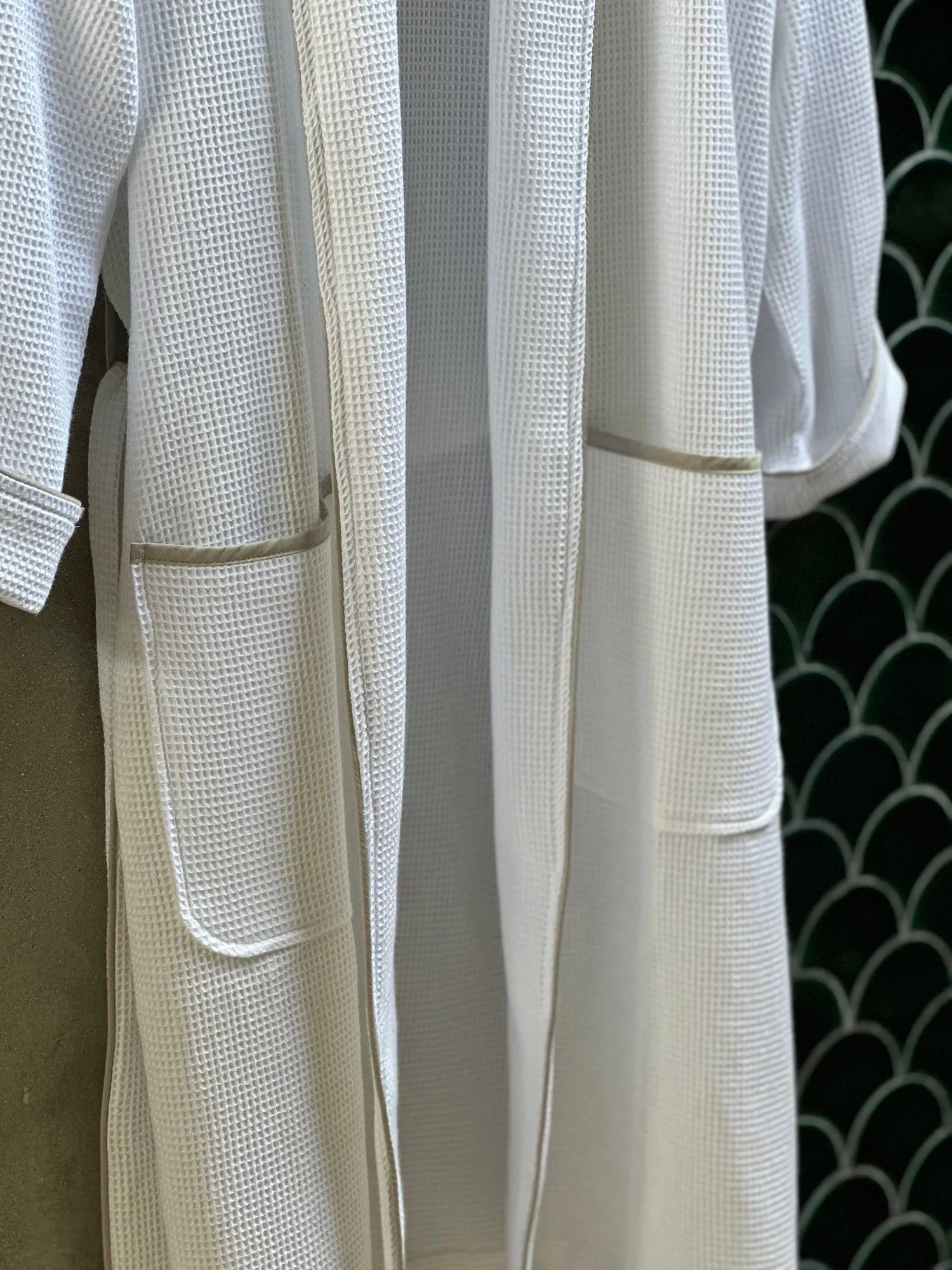 Men's Organic Waffle Weave Bathrobes (2 Colors)