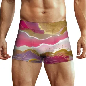 Men's Stretch Boxer Briefs Quick Dry, Moisture Wicking, Breathable