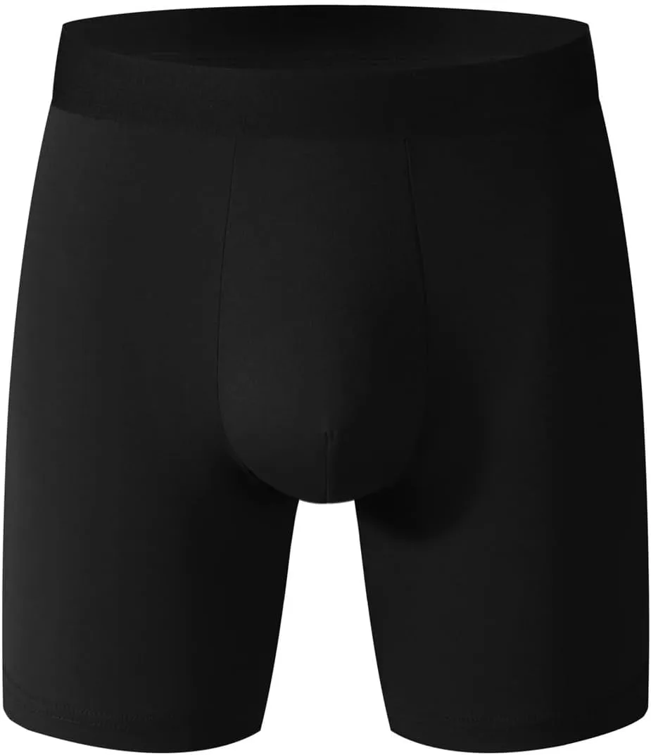 Men's Underwear Boxer Briefs Moisture Wicking & Breathable Boxers for Men