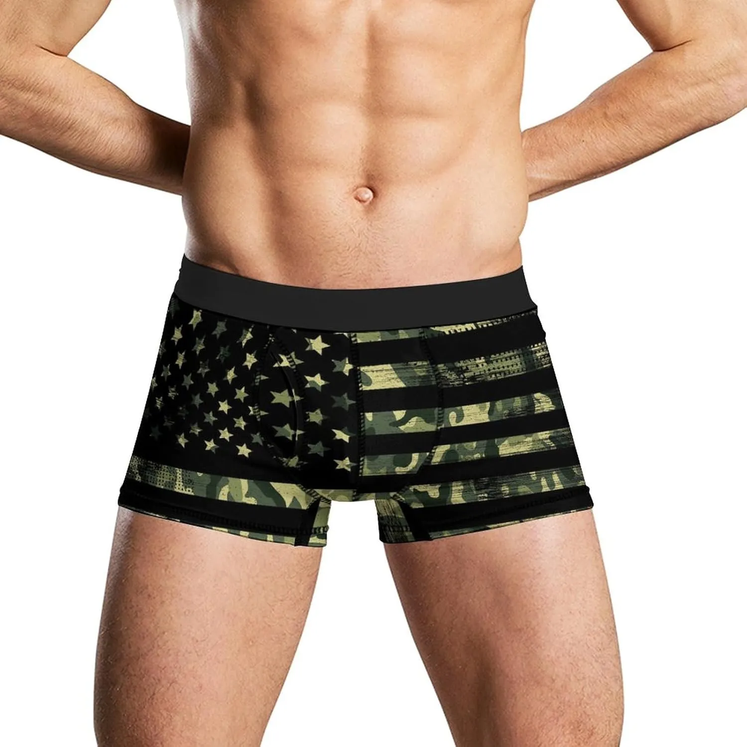 Men's Underwear Boxer Briefs Moisture Wicking ComfortSoft Boxer Brief Breathable