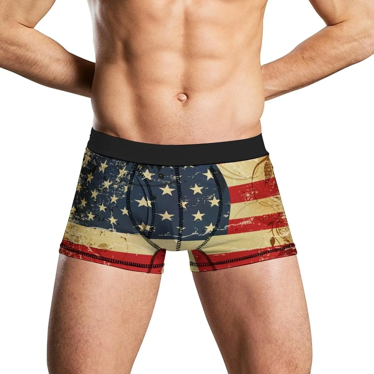 Men's Underwear Boxer Briefs Moisture Wicking ComfortSoft Boxer Brief Breathable