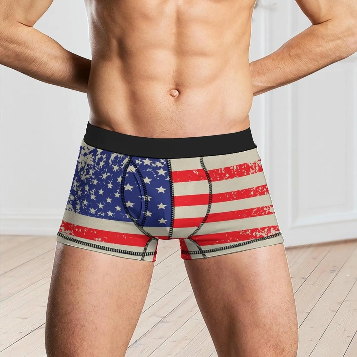 Men's Underwear Boxer Briefs Moisture Wicking ComfortSoft Boxer Brief Breathable