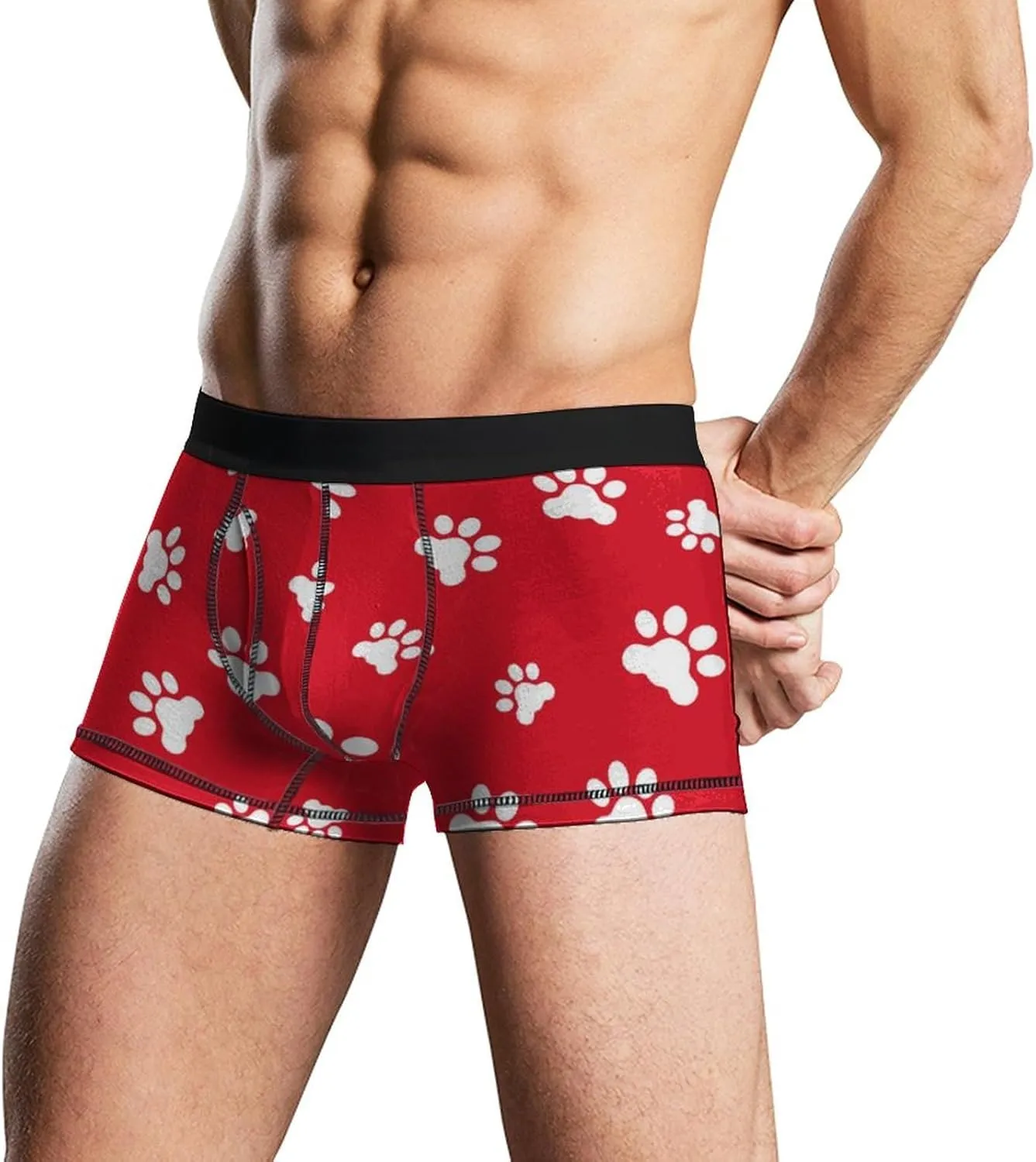 Men's Underwear Boxer Briefs Moisture Wicking ComfortSoft Boxer Brief Breathable