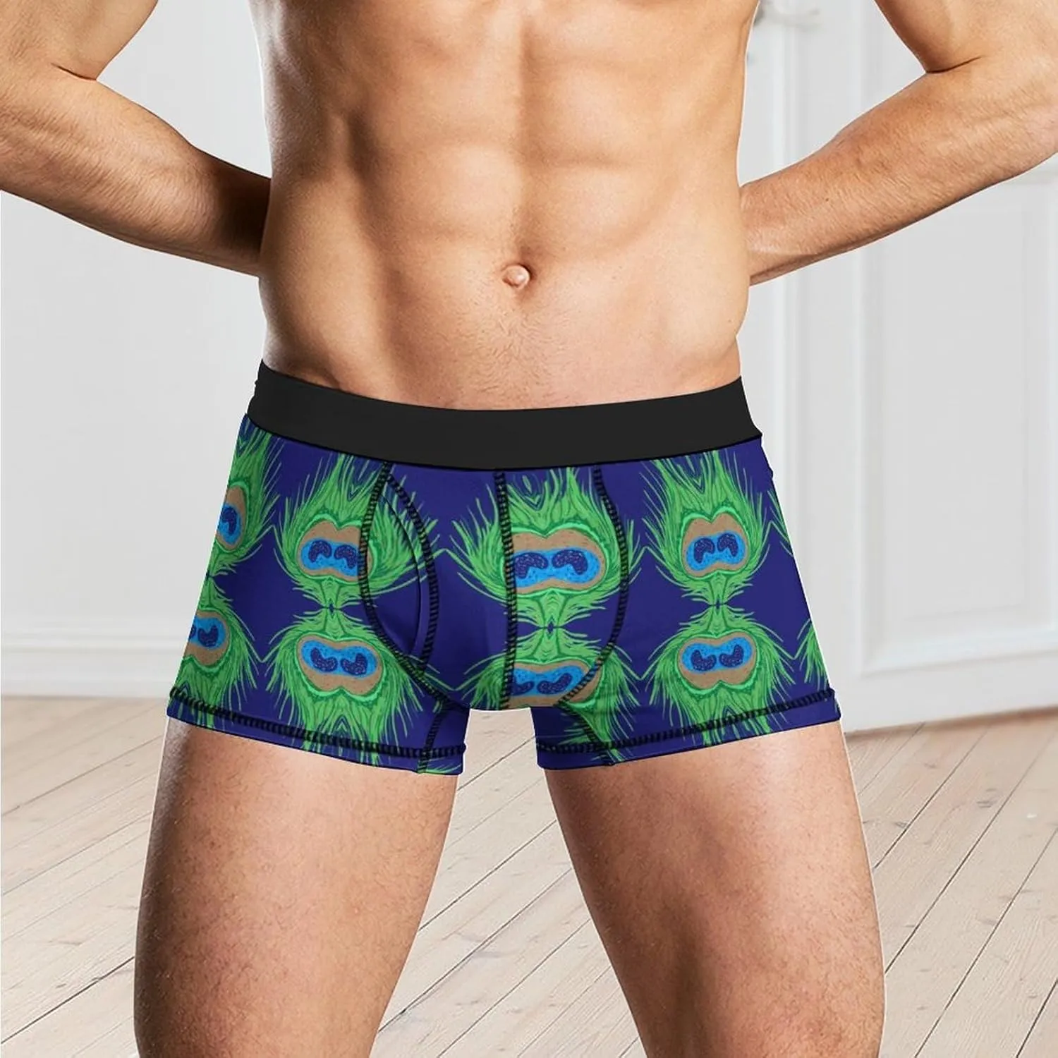 Men's Underwear Boxer Briefs Moisture Wicking ComfortSoft Boxer Brief Breathable