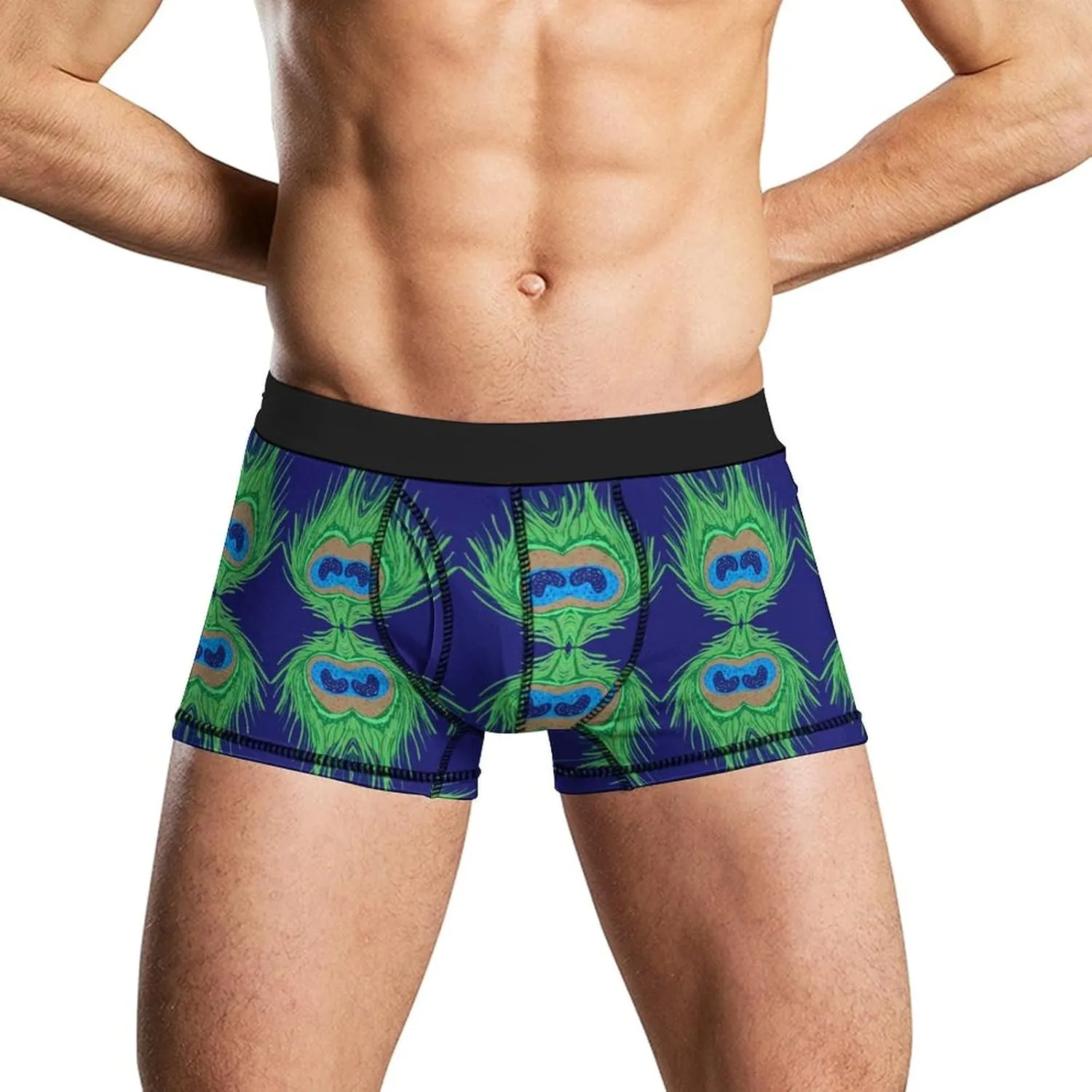 Men's Underwear Boxer Briefs Moisture Wicking ComfortSoft Boxer Brief Breathable