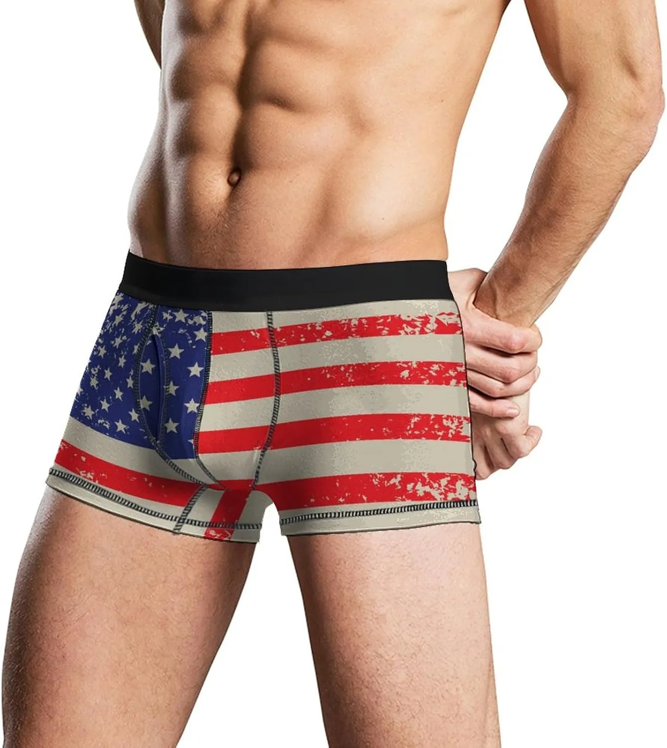 Men's Underwear Boxer Briefs Moisture Wicking ComfortSoft Boxer Brief Breathable