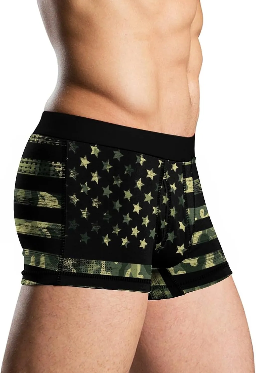 Men's Underwear Boxer Briefs Moisture Wicking ComfortSoft Boxer Brief Breathable