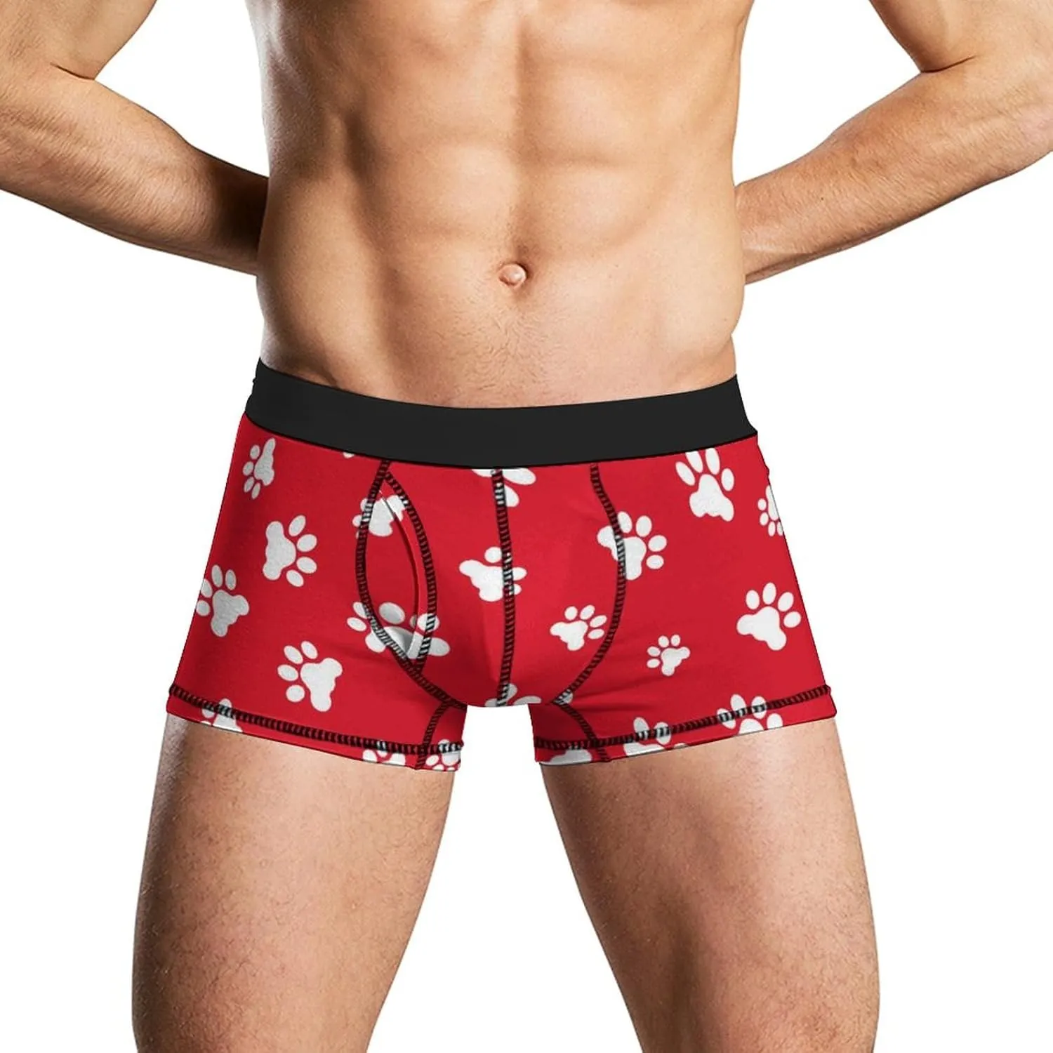 Men's Underwear Boxer Briefs Moisture Wicking ComfortSoft Boxer Brief Breathable