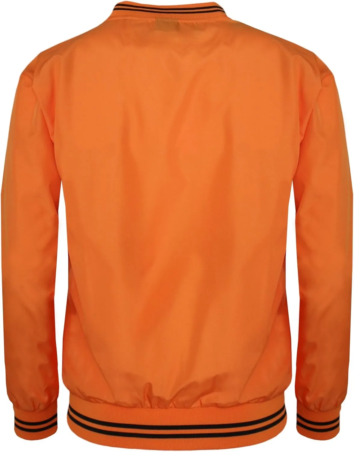 Men's V Neck Golf Wind Shirt Athletic Windbreaker V Neck Shirt
