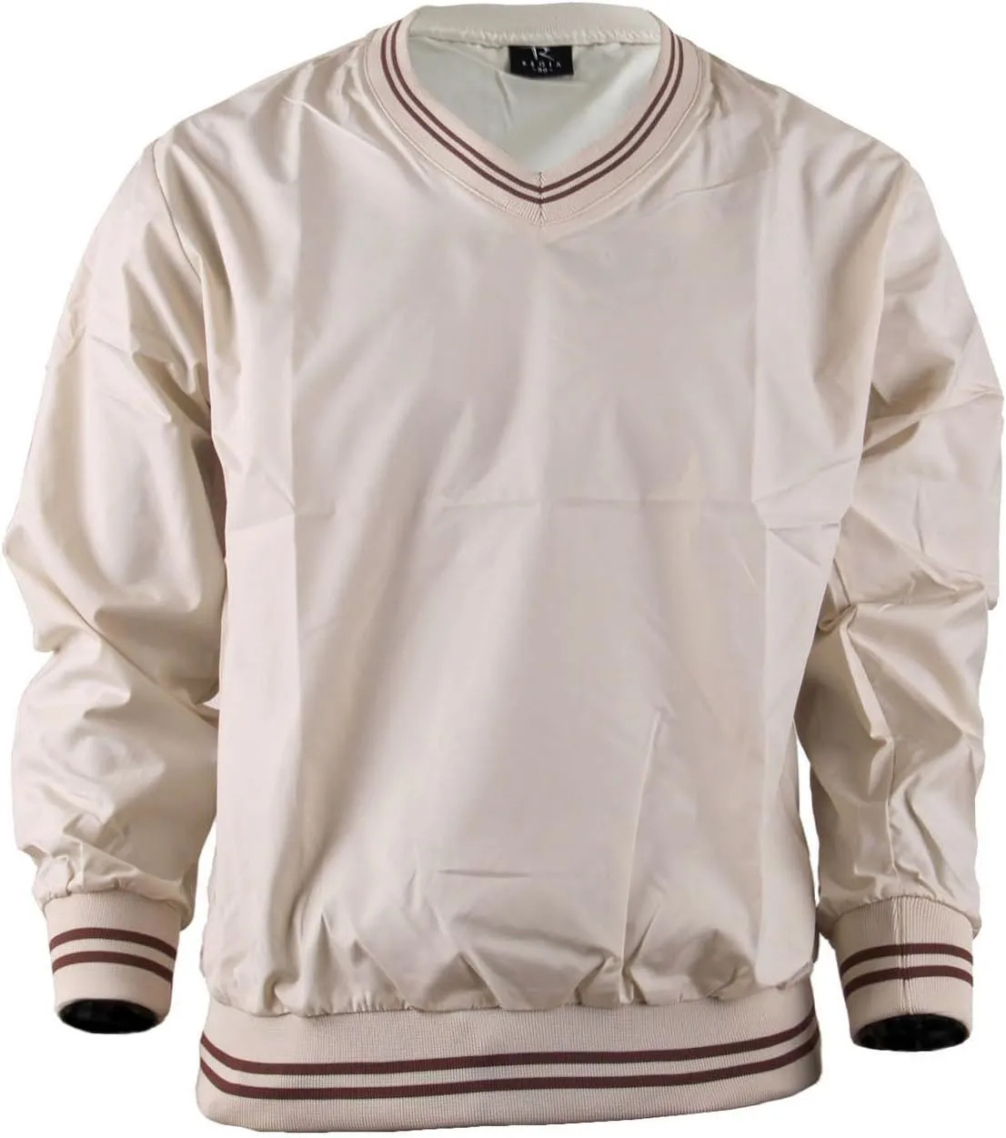 Men's V Neck Golf Wind Shirt Athletic Windbreaker V Neck Shirt