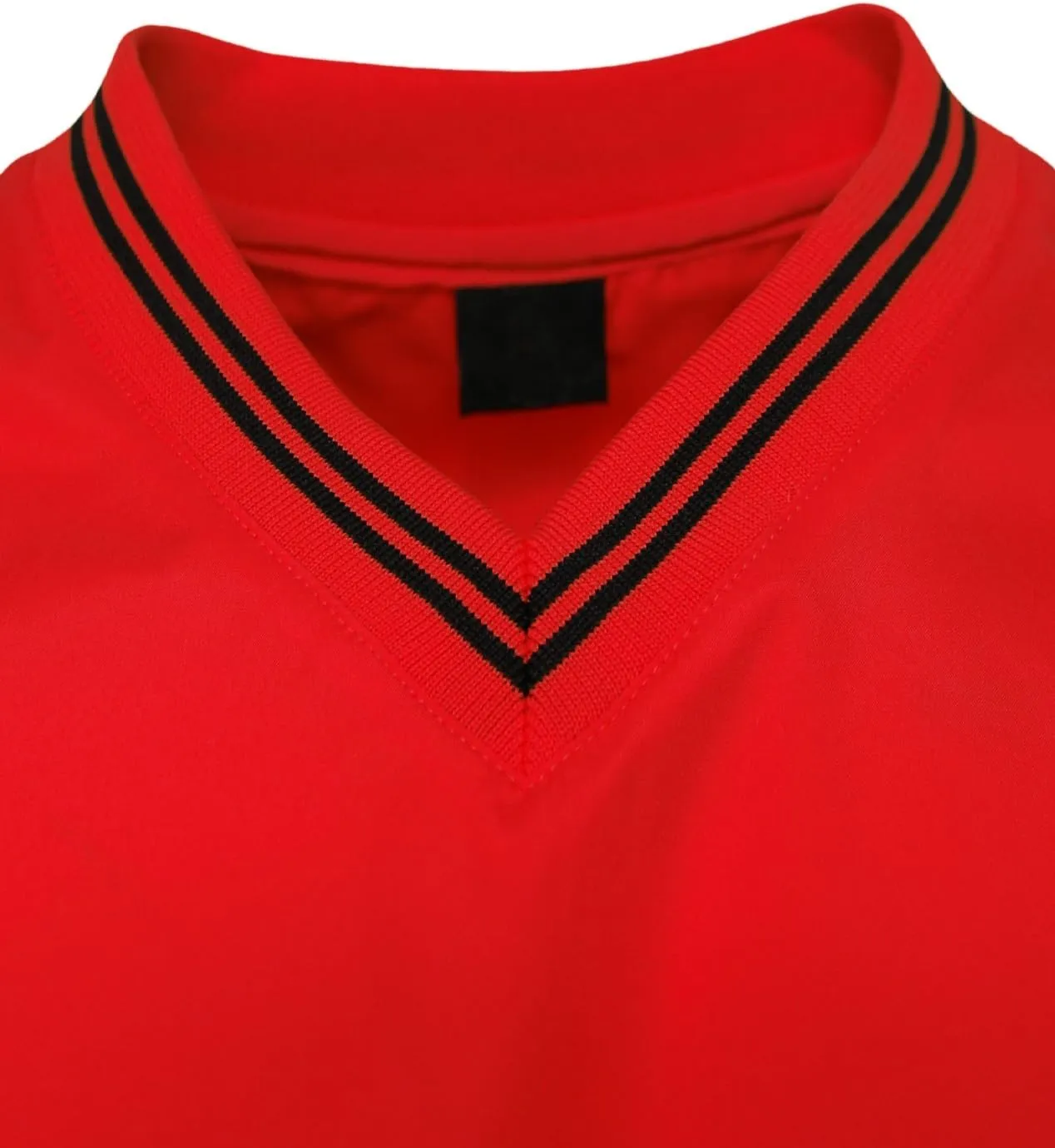 Men's V Neck Golf Wind Shirt Athletic Windbreaker V Neck Shirt