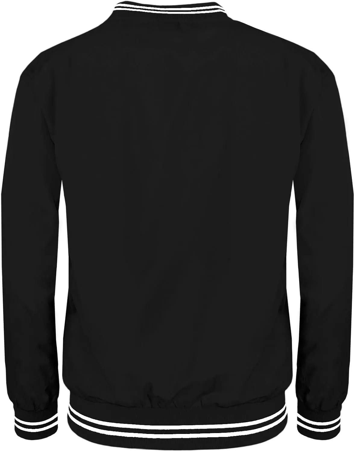 Men's V Neck Golf Wind Shirt Athletic Windbreaker V Neck Shirt