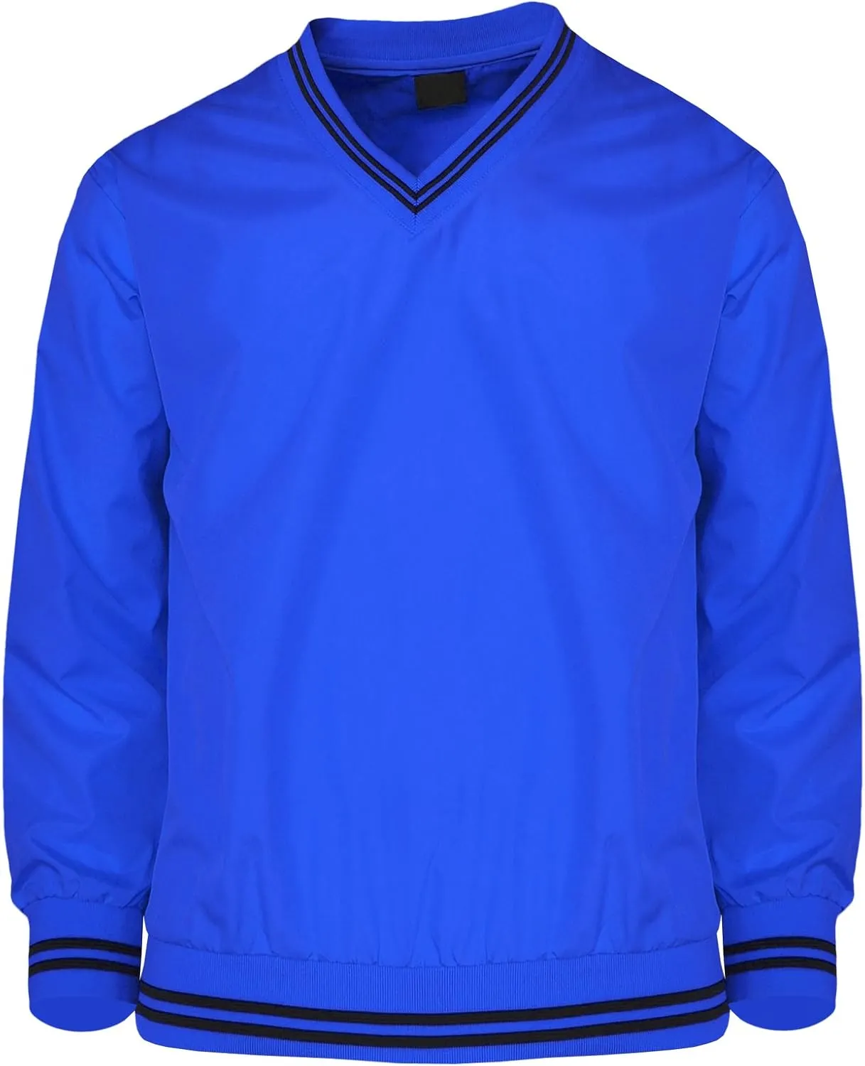 Men's V Neck Golf Wind Shirt Athletic Windbreaker V Neck Shirt