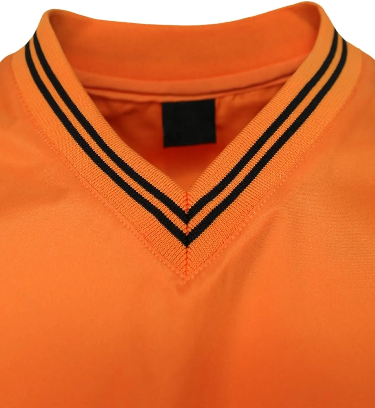 Men's V Neck Golf Wind Shirt Athletic Windbreaker V Neck Shirt